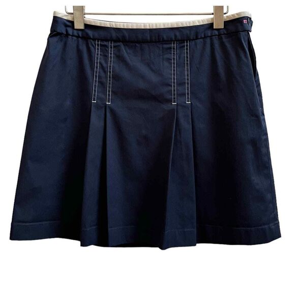 Brooks Brothers Dresses & Skirts - Brooks Brothers Pro Sport Navy Blue Pleated Mini Skirt Size 8/M